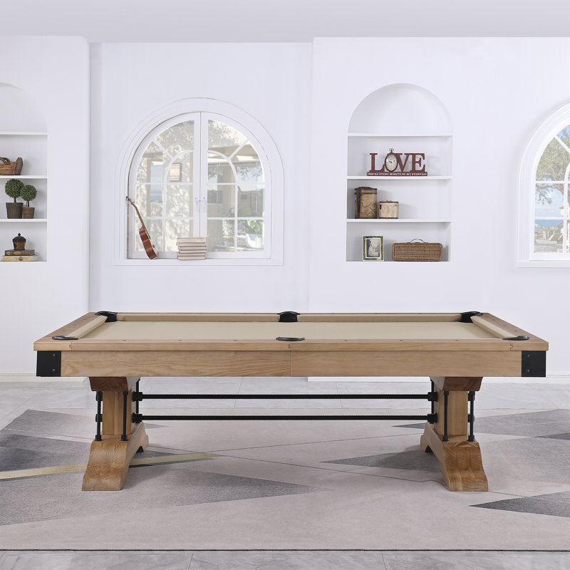 Table de billard Manchester, Sable résistant à l'eau, Oui, Naturel patiné
