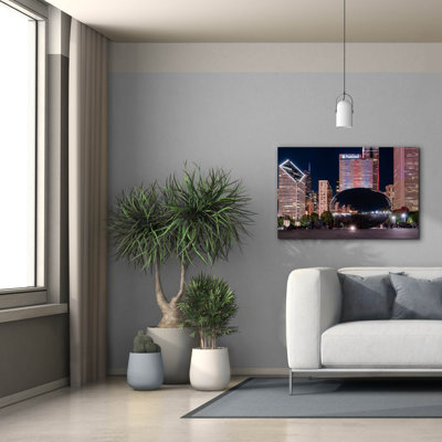  'Sleepy Beancloud Gate' by Epic Portfolio Canvas Wall Art, 40" x 26"