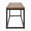 BANC EN BOIS ET MÉTAL JECO INDUSTRIAL