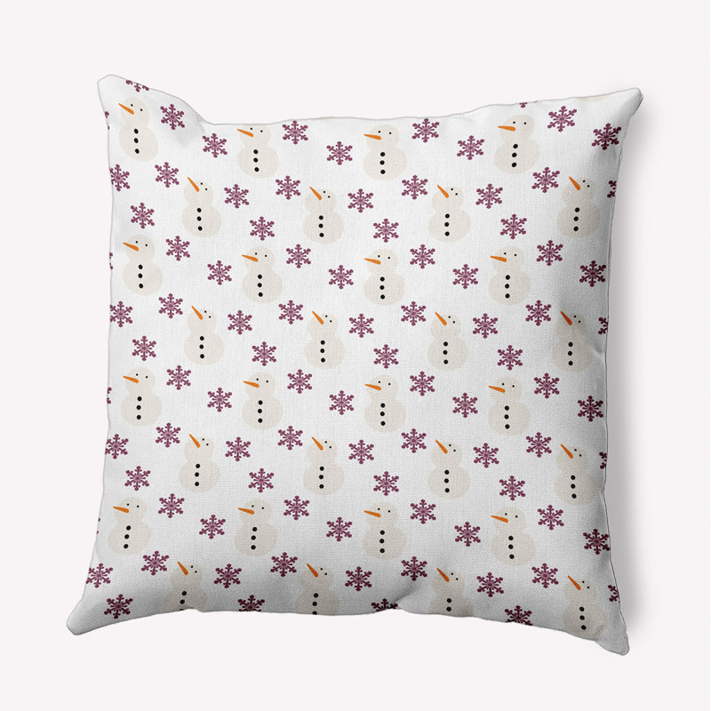 Reversible Throw Pillow, 26'' x 26'', Square