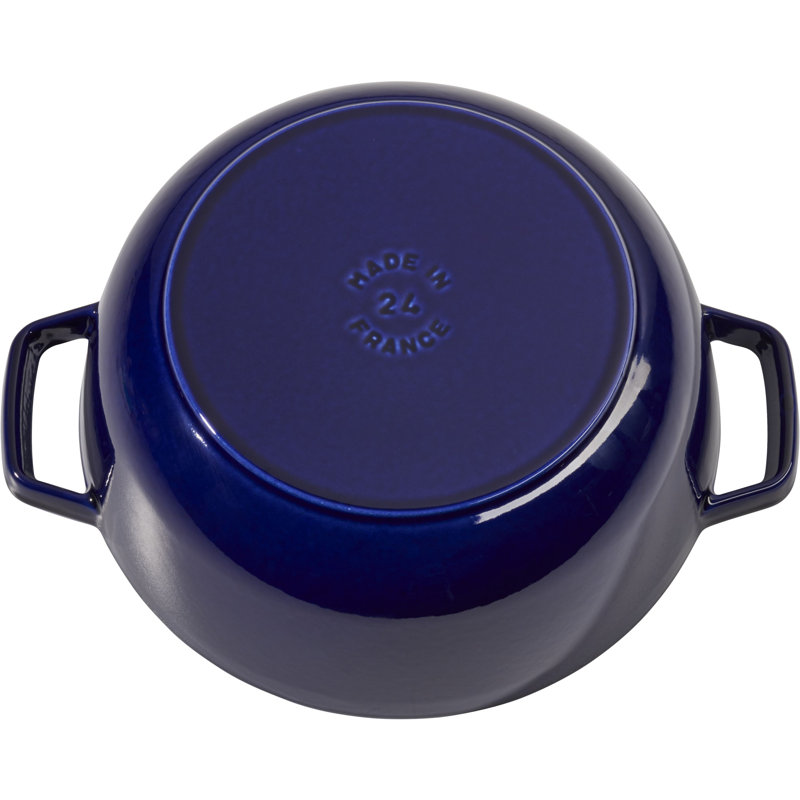 Cast Iron 3.8-qt Essential French Oven, Dark Blue