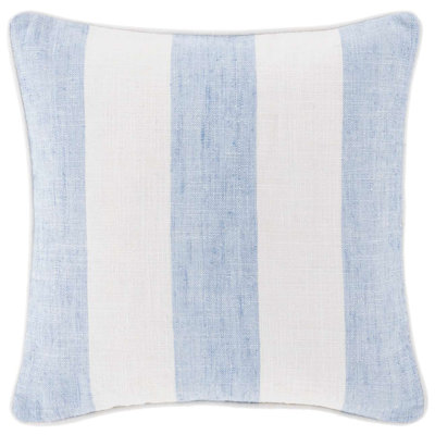 Striped Outdoor Reversible Pillow Cover