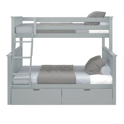 Bolles Kids Bunk Bed with Drawers