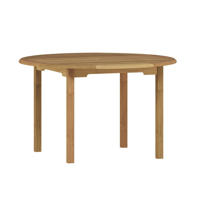 Audre Round Teak Outdoor Dining Table