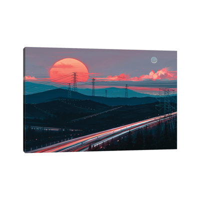 Away In Silence by Alena Aenami - Wrapped Canvas Print