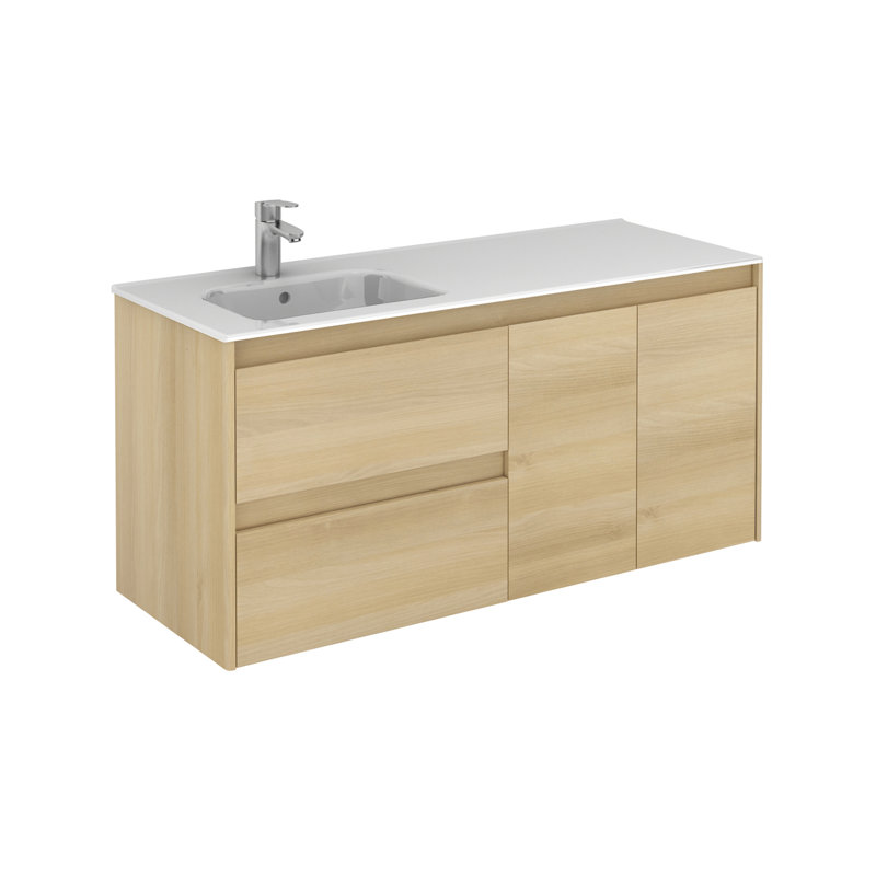Ambra 47.5'' W Single Vanity, Nordic Oak