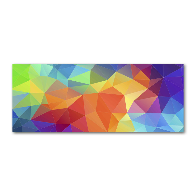 Geometric Background - Wrapped Canvas Print