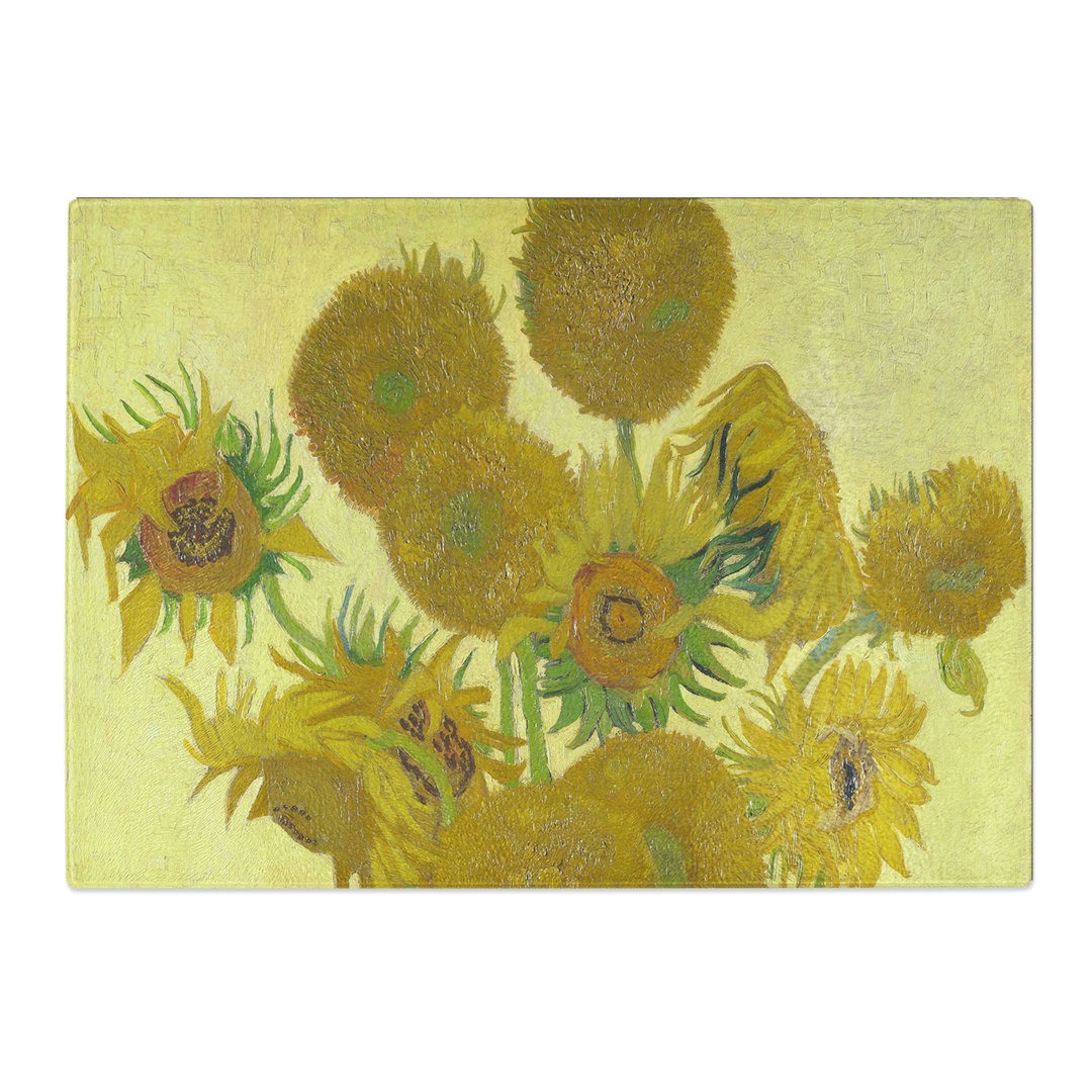 The Sunflowers by Vincent Van Gogh Chopping Board