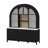 63" W Kitchen Pantry With Arched Huttch-120283602
