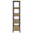 Analiese 63-Inch 4-Shelf Bookshelf Mango