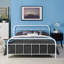 Structure de lit en acier inoxydable Maisie par Modway-71875409-25939368