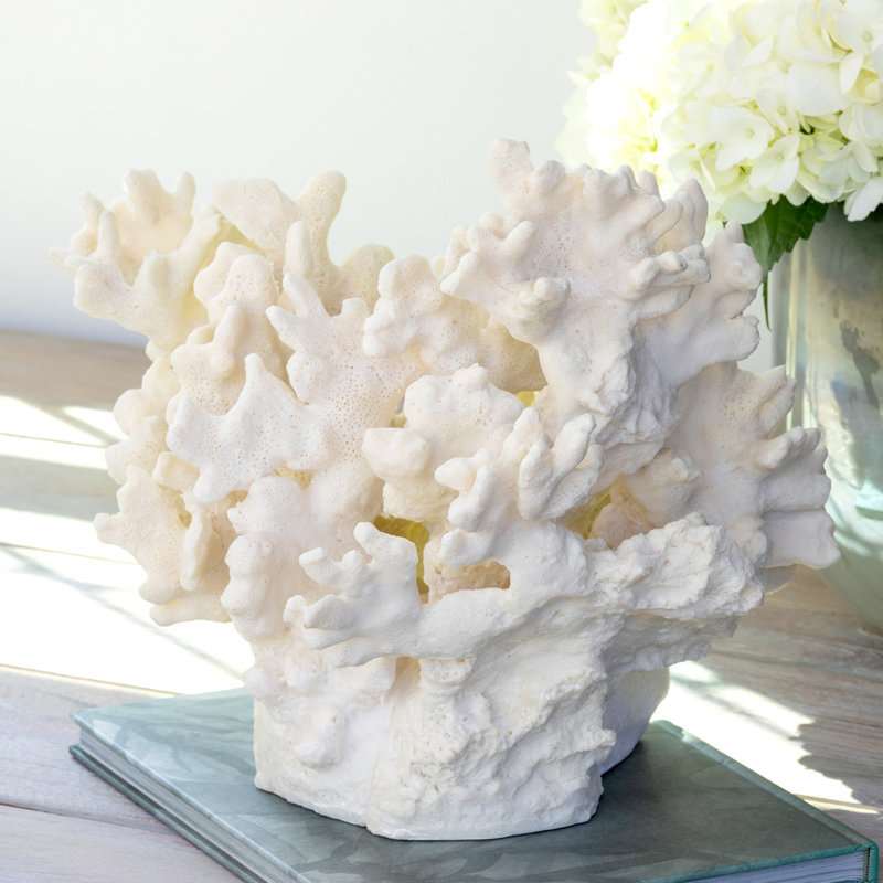 Maldives Faux Coral Accent Large