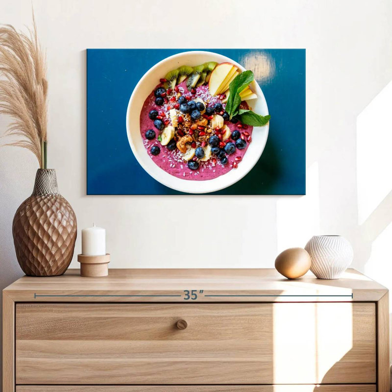 Acai Bowl, 16" H x 24" W