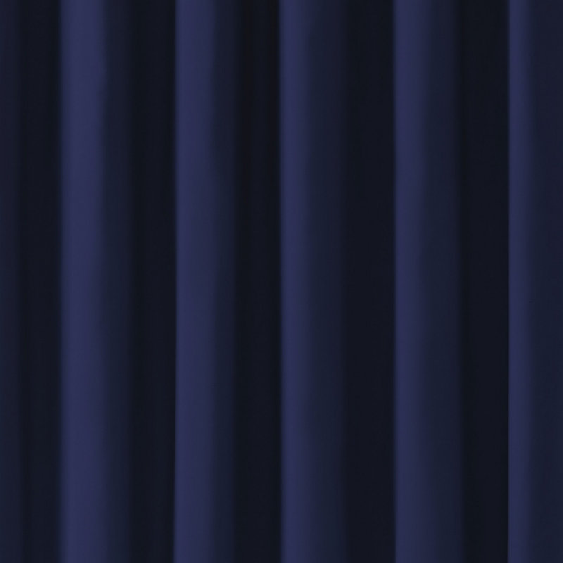 Semi Sheer Curtain Pair, 50" W x 84" L, Navy