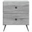43cm W Manufactured Wood Bedside Table-715590114