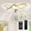 28.5cm Ceiling Fan with LED Lights-1941041217