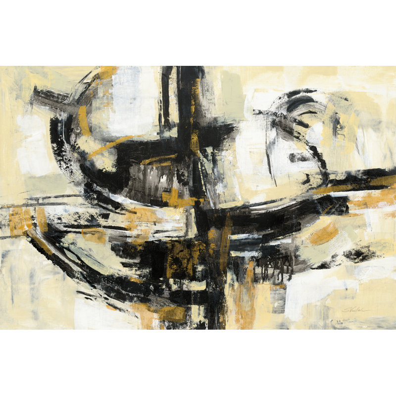 Concept Crop by Silvia Vassileva - Painting Print, 20 cm H x 30 cm W, Black Floater Framed