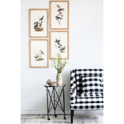 Nature Framed Bird Art, 15.5X23.5", Add Character To Your Space Multicolor Prints , Liven Up Bedroom