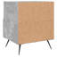 Capodanno 40cm W Manufactured Wood Bedside Table-1965197194