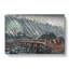 Bridge In The Rain by Kobayashi Kiyochika - Wrapped Canvas-55362765
