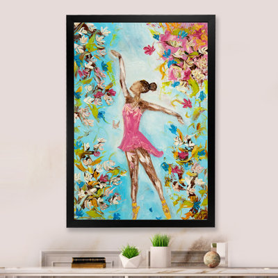 " Ballet Dancer Illustration "