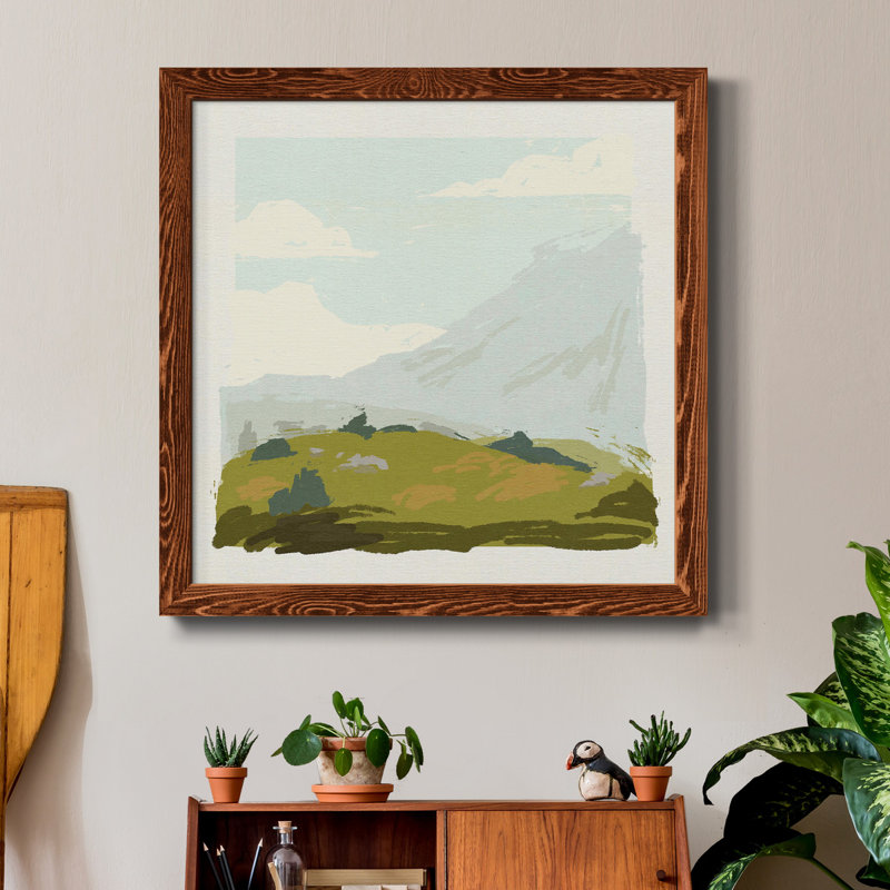 Toile encadrée Alpine Ascent IV-Premium - prête à être accrochée, Érable, H 20 po x l 20 po x P 1,5 po