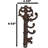 Andriena Metal Wall Organizer with Key Hooks