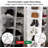 8 Tier Rotating Shoe Rack Tower, Spinning Shoe Display, Shoe Organizer