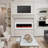 Ceana 50.2" W Wall Mounted Electric Fireplace with Remote