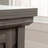File Credenza, Brown finish