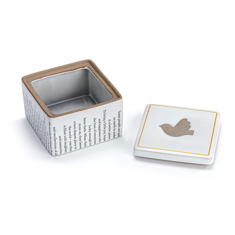 Stoneware Decorative Box