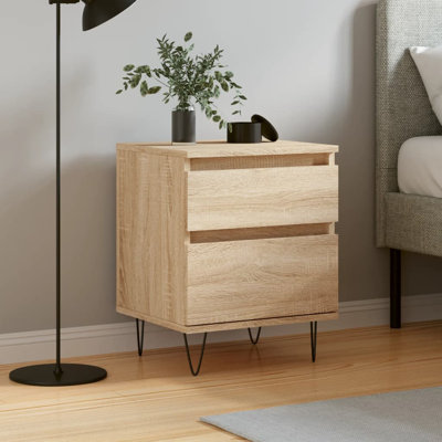 Rowlands 40cm W Bedside Table