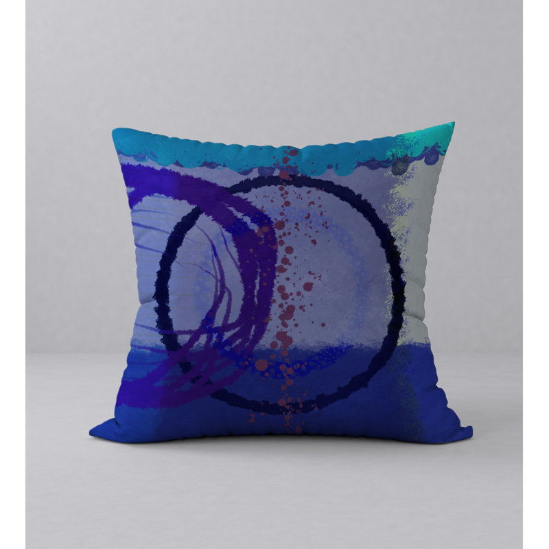 Housse de coussin pour oreiller carrée + coussin gitel, H 24 po x l 24 po