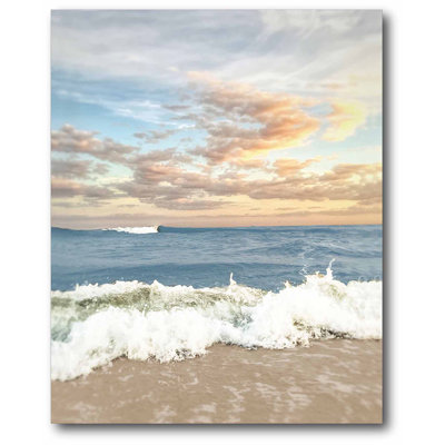 « ocean view ii », reproduction de photo sur toile tendue