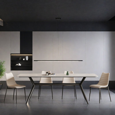 Modern simple household small apartment table set