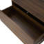 Table basse rectangulaire à plateau coulissant avec 2 tiroirs et 2 rangements cachés pour le salon 47,2 po (noyer)-694840378-694840379