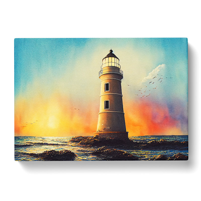 Lighthouse Vol.2 - Wrapped Canvas, 40cm H x 60cm W x 3cm D