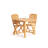 Ellie-Maye Teak Outdoor Dining Table , in. W 36'' in. D-79178659