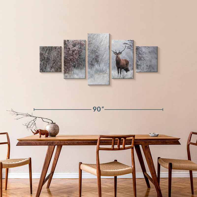 Deer, 36" H x 80" W