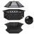 Jayce Hexagon Iron Fire Pit