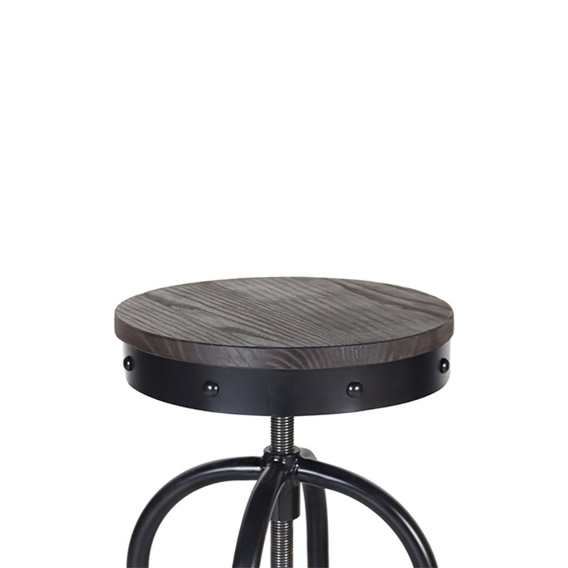 Tayla Swivel Adjustable Height Counter Stool, 2