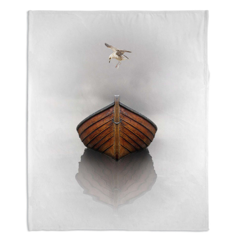 Hand Woven Throw Blanket, 68" x 80"