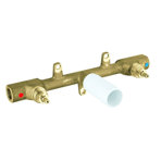 Non Rapido® Lavatory 3-Hole Wall Mount Rough-In Valve