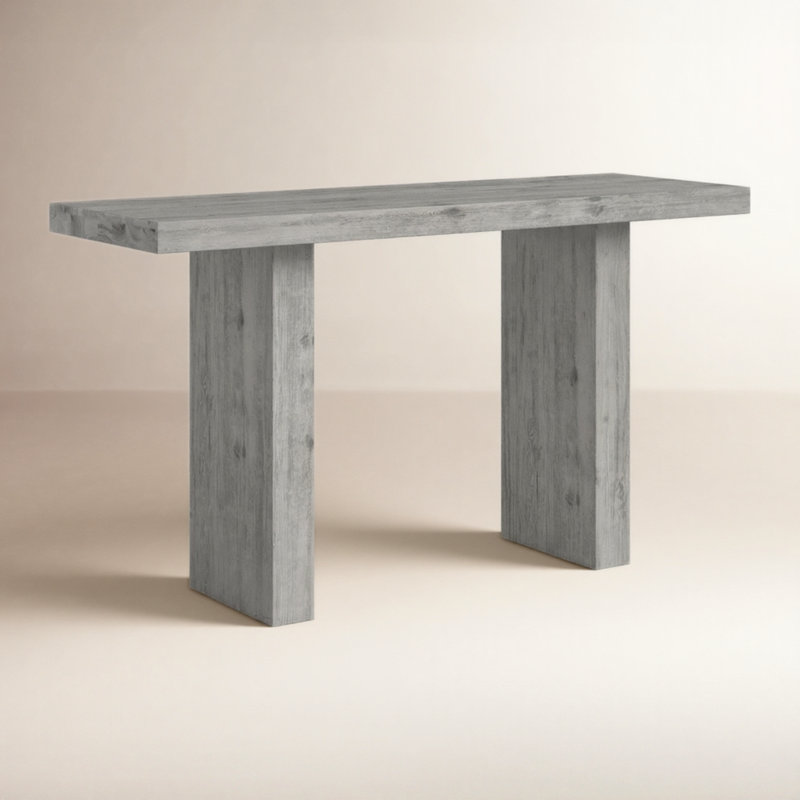 Console en bois massif Kensli