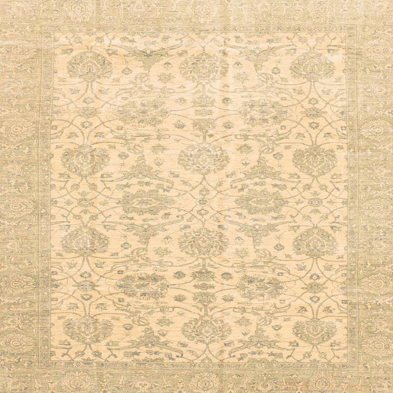 Abstract Indoor Rug, Square 5'