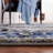 Evanoff Oriental Blue/Gray Area Rug-484324448