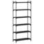 Adeife 188cm H x 30cm W Metal Standard Bookcase-747873584-747873587
