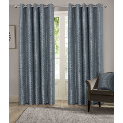 Annija Semi Sheer Curtain Pair