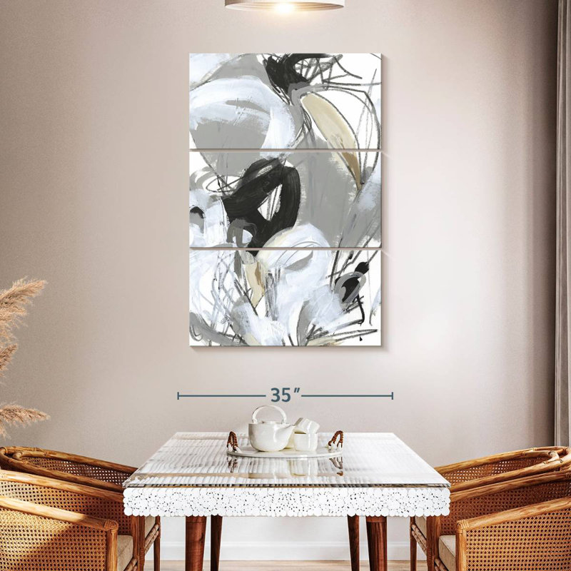 Avery Tangled Threads VI, 57" H x 36" W