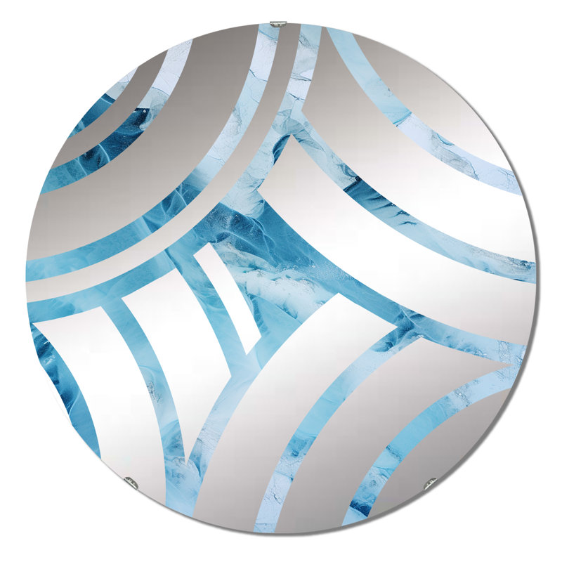Miroir décoratif Casellas, 23,6 po x 23,6 po